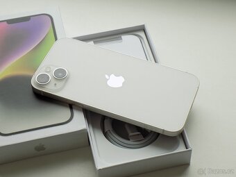APPLE iPhone 14 Plus 128GB Starlight - ZÁRUKA - JAKO NOVÝ - 6