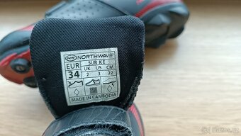 Cyklistické tretry NORTHWAVE vel.34 - 6