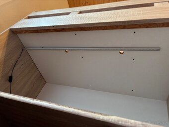 Vyvýšená postel s psacím stolem a skříní - 6
