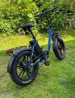 Elektrokolo Fatbike HECHT COMPOS XL blue ebike Fat - 6