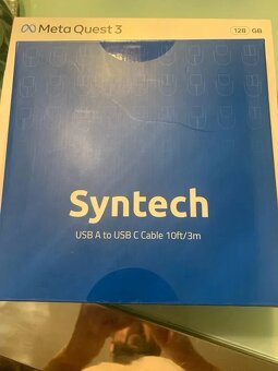 Meta Quest 3 128GB s orig. abicí + popruh s náhradními bat. - 6