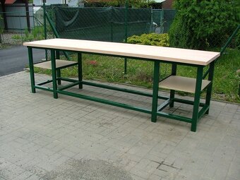 Dílenský stůl - PONK - NOVÝ - poctivý a pevný 1200x800 - 6