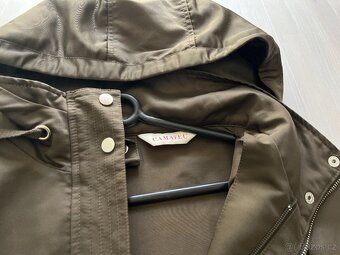 Dámská khaki bunda camaieu vel.38 - 6