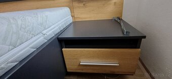 Manželská postel + matrace - 6