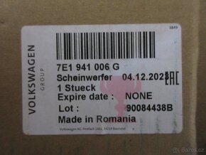 VW Transporter T6 pravé přední světlo 7E1941006G - 6