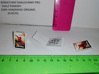 miniaturní omalovánky pro panenky - 6