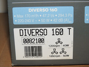 Nový radiální ventilátor O.ERRE Diverso 160 T - 6