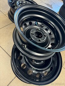 Plechové disky Forda Ka + 4x108 r14 + senzory TPMS - 6