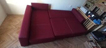 Rozkládací sedačka s úložným prostorem - 6