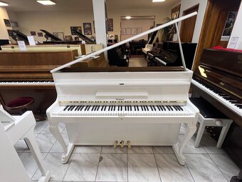 Bílé piano Wienbach po servisu , záruka 5 let, doprava zdarm - 6