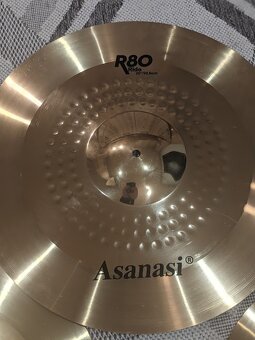 Činely, nová nepoužívaná sada - 6