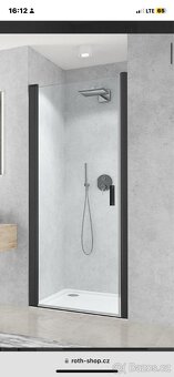 Koupelnové skleněné dveře Roth - 6