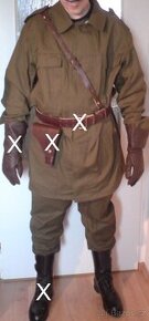 Nová uniforma maskáče vz85 kabát blůza kalhoty opasek ušanka - 6