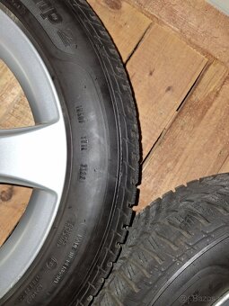 Prodám sadu 4ks zimních pneu SAVA 205/55 r16 - 6