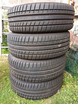 Letní Pneumatiky 185/55 R15 na ALU kolech - 6
