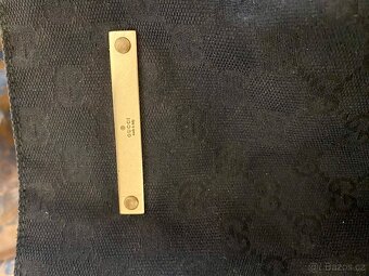 Gucci canvas black luxusní taška na psy - 6
