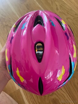 Detska helma Abus Rookie top stav a rukavice - 6
