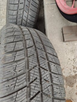 ALU disky originál Audi 5x112 r16 zimní pneu - 6