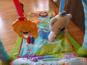 Hrací podložka, deka Fisher Price se zvukem - 6