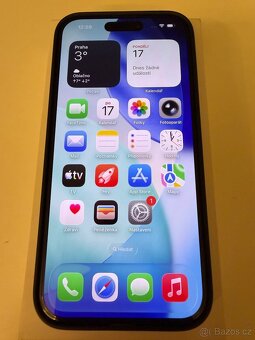 iPhone 15 PRO, 128GB, černý titan, TOP STAV - 6
