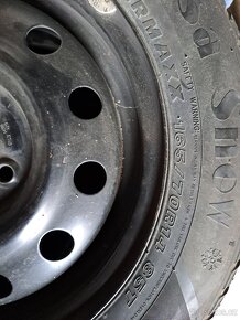 165/70/14, 4x100, zimní pneu - 6