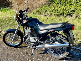 Jawa 350/640, jen 820 km, top stav, český TP - 6