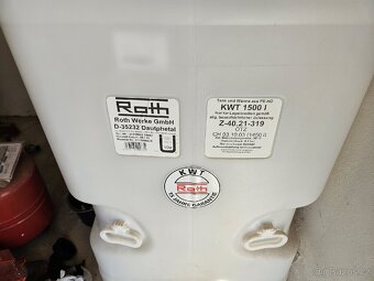 Kotel na LTO 28KW BIASI ,NÁDRŽ ROTH 1500L - 6