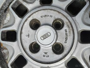 3 kusy alu kol Audi VW r14 4x100 811601025B - 6