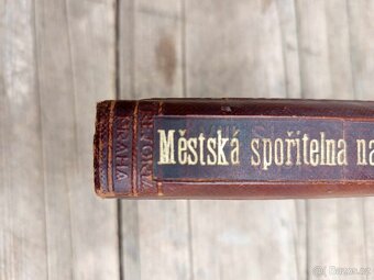 Starožitný trezorek Městská spořitelna na Král.Vinohradech - 6