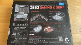 Herní deska Gigabyte Z690 Gaming X DDR4, socket 1700 - 6