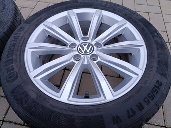 alu kola 5x112 r 17 VW Passat b8 a letní 215/55/17 - 6