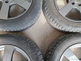 16" ZIMNÍ sada ALU kol DEZENT 5x112 + pneu 205/55 R16 - 6