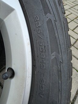 Originální 19" ALU kola Audi se zimním obutím Goodyear - 6