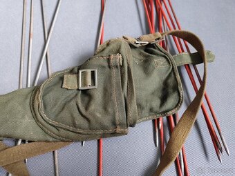 Wehrmacht-ženijní vlaječky se značeným futrálem - 6