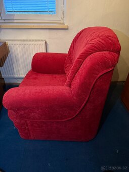 Rozkládací sedačka + křesla - 6