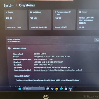 HP ProBook 450 G5 /i5-8250U/16GB_RAM/256_SSD - 6