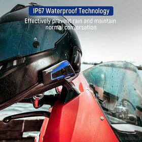 Lexin B4FM Motocyklový Bluetooth interkom - 6