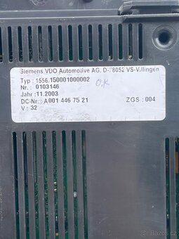 Budíky Mercedes Benz Atego 815 - 6