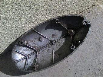 Jawa 250/350 Kývačka ND-kryty řetězu a motoru,výfuky s kolen - 6