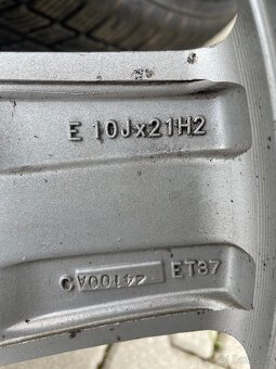Alu kola mercedes Benz 21" 3 kusy ET 37 - 6