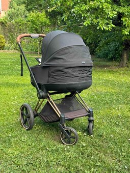 Dvojkombinace korba a sporťák Cybex Priam Černý + pláštěnky - 6