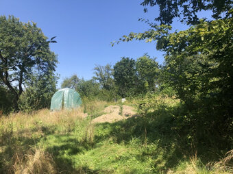 Pozemek se zahradní chatou u lesa 1928 m², Sedliště u Libáně - 6