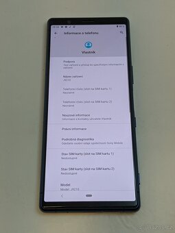 Sony Xperia 5 6/128gb black. Záruka 6 měsíců. - 6