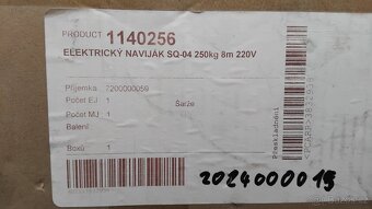 Elektrický naviják s dálkovým ovládáním - 6