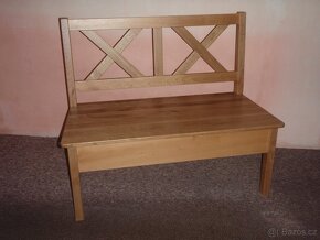 Dřevěná lavice - 6