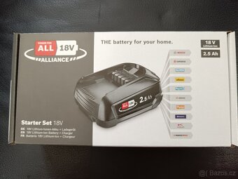Baterie a nabíječka set Bosch 18 V, nová, nerozbalená,DOKLAD - 6