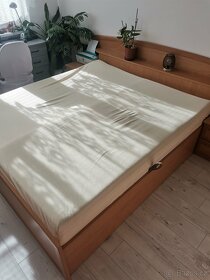 Manželská postel s úložným prostorem - 6