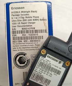 Ericsson A1228LX Midnight Black - 6