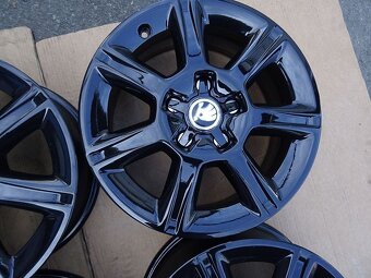 Alu disky origo černé Škoda 16", 5x112, ET 50, šířka 6,5J - 6
