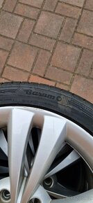 4ks letní pneuAlu kola Škoda Octavia II rs 7.5Jx12H2 et51 - 6